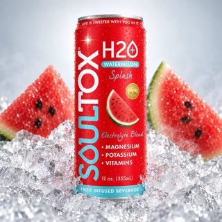 Watermelon Splash — chilled on ice