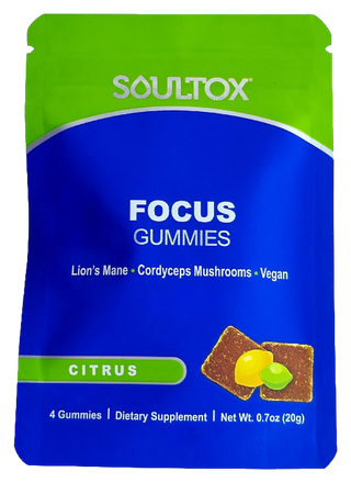 Focus Gummies — pouch, front
