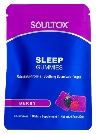 Sleep Gummies — pouch, front