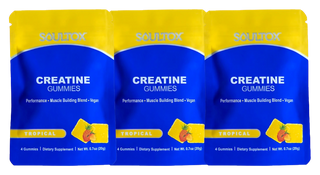 Creatine Gummies — three pouches
