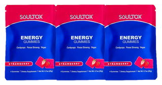 Energy Gummies — three pouches